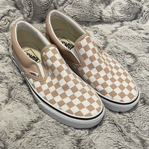 Vans Frappe Checkerboard Slip Ons